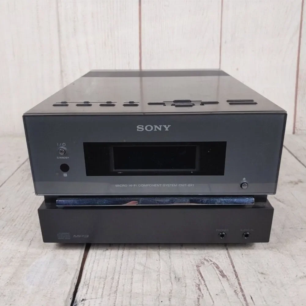 DOESN'T READ, Sony HCD-CBX1 Micro Component System CD Player Radio - PARTS ONLY